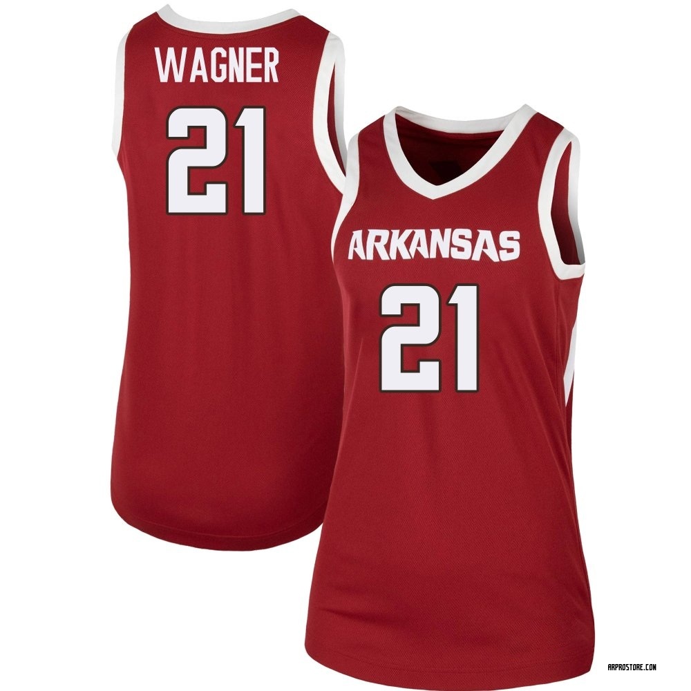 Women's D.J. Wagner Arkansas Razorbacks Replica Cardinal Basketball Jersey