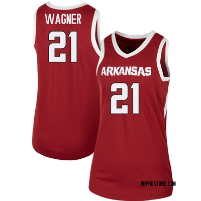 Women's D.J. Wagner Arkansas Razorbacks Replica Cardinal Basketball Jersey