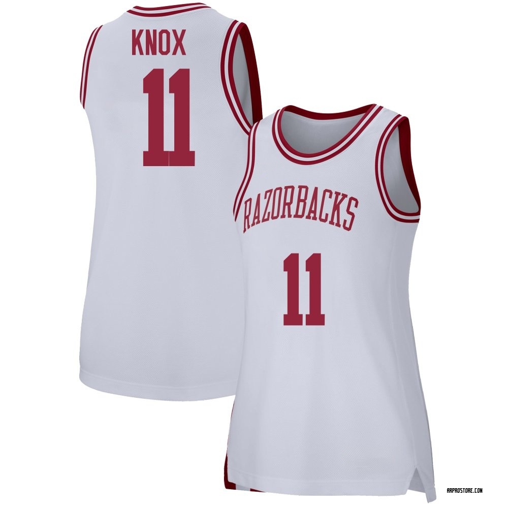 Women's Karter Knox Arkansas Razorbacks Replica Basketball Jersey - White