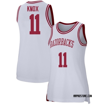 Women's Karter Knox Arkansas Razorbacks Replica Basketball Jersey - White