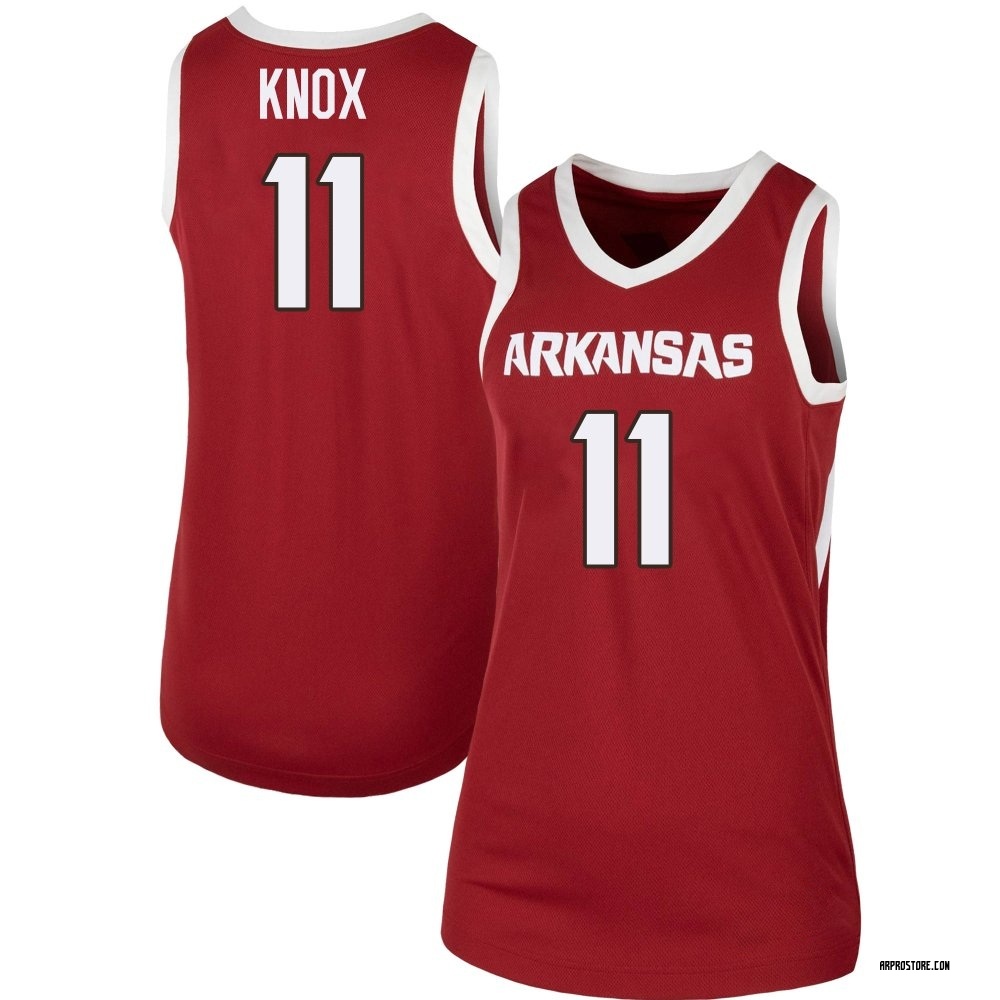 Women's Karter Knox Arkansas Razorbacks Replica Cardinal Basketball Jersey
