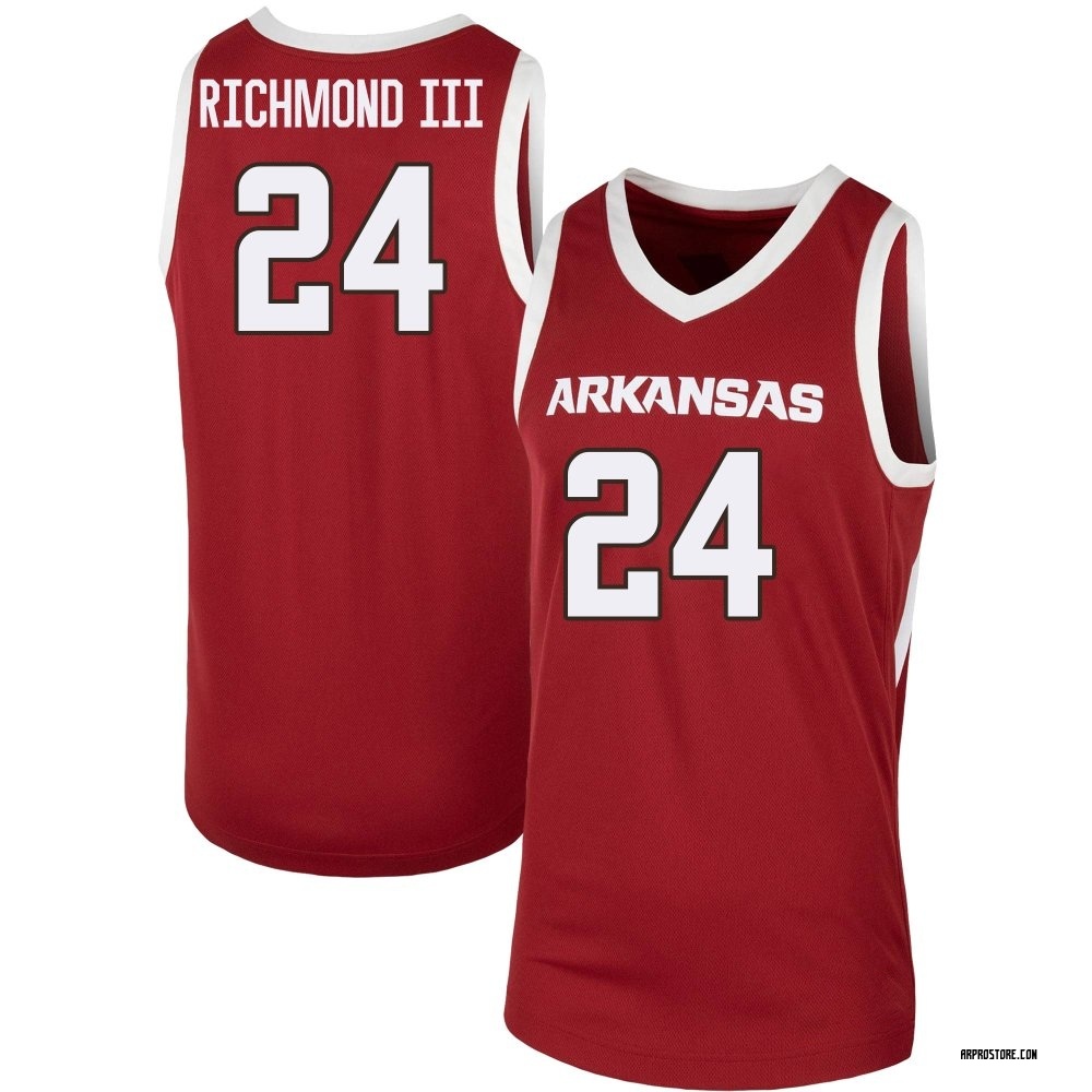 Youth Billy Richmond III Arkansas Razorbacks Replica Cardinal Basketball Jersey