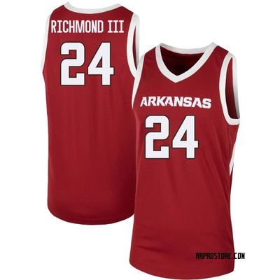 Youth Billy Richmond III Arkansas Razorbacks Replica Cardinal Basketball Jersey