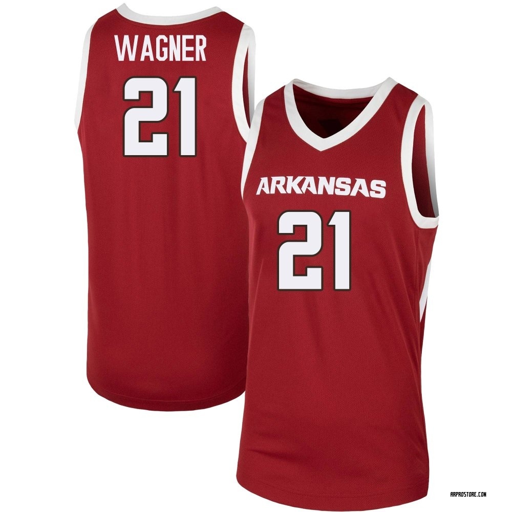 Youth D.J. Wagner Arkansas Razorbacks Replica Cardinal Basketball Jersey